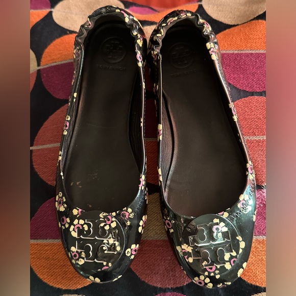 Tory Burch Floral Flats - Picture 2 of 5